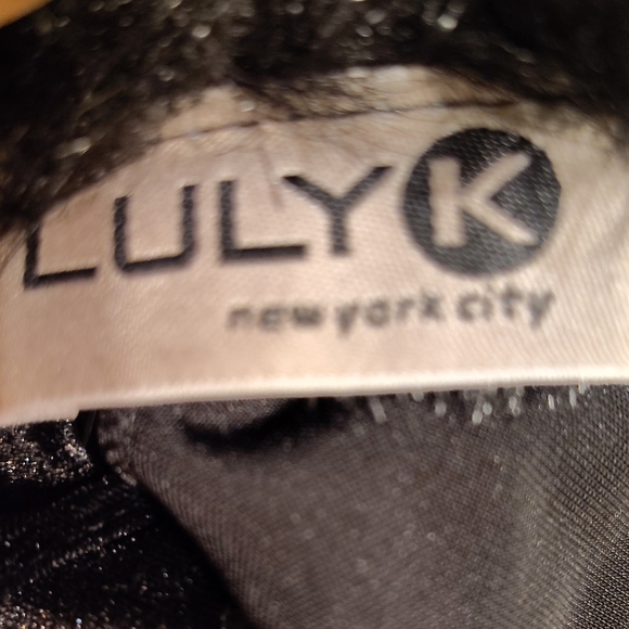 Chic Black Velvet Maxi Coat with Faux Fur Trim HMBC - Picture 16 of 16